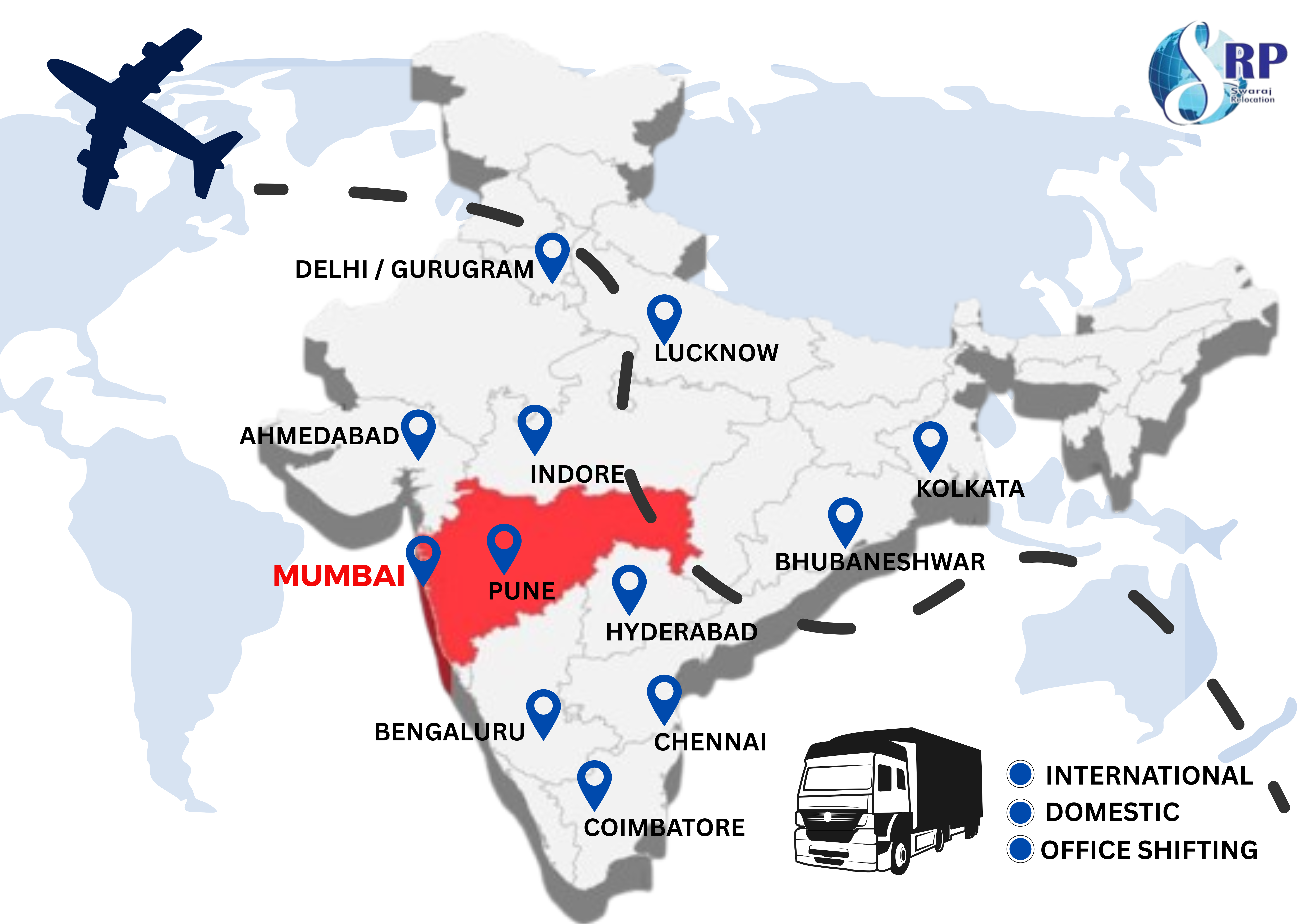 Swaraj Relocation Packers and Movers in Mumbai